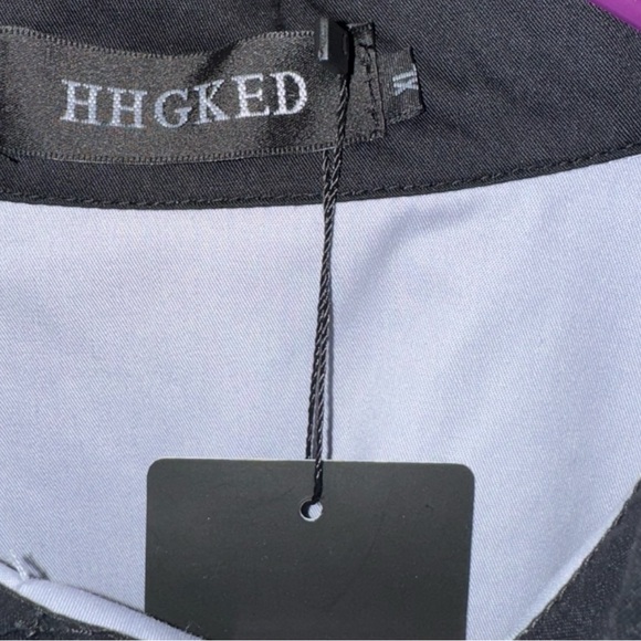 HHGKED Men’s Shirt NWT Light Grey Button-Down European & American Style Size XL - Picture 10 of 16